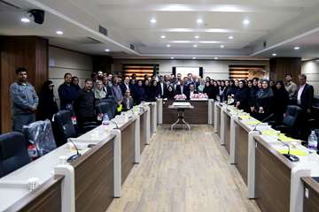 تکریم و معارفه مدیر منابع انسانی